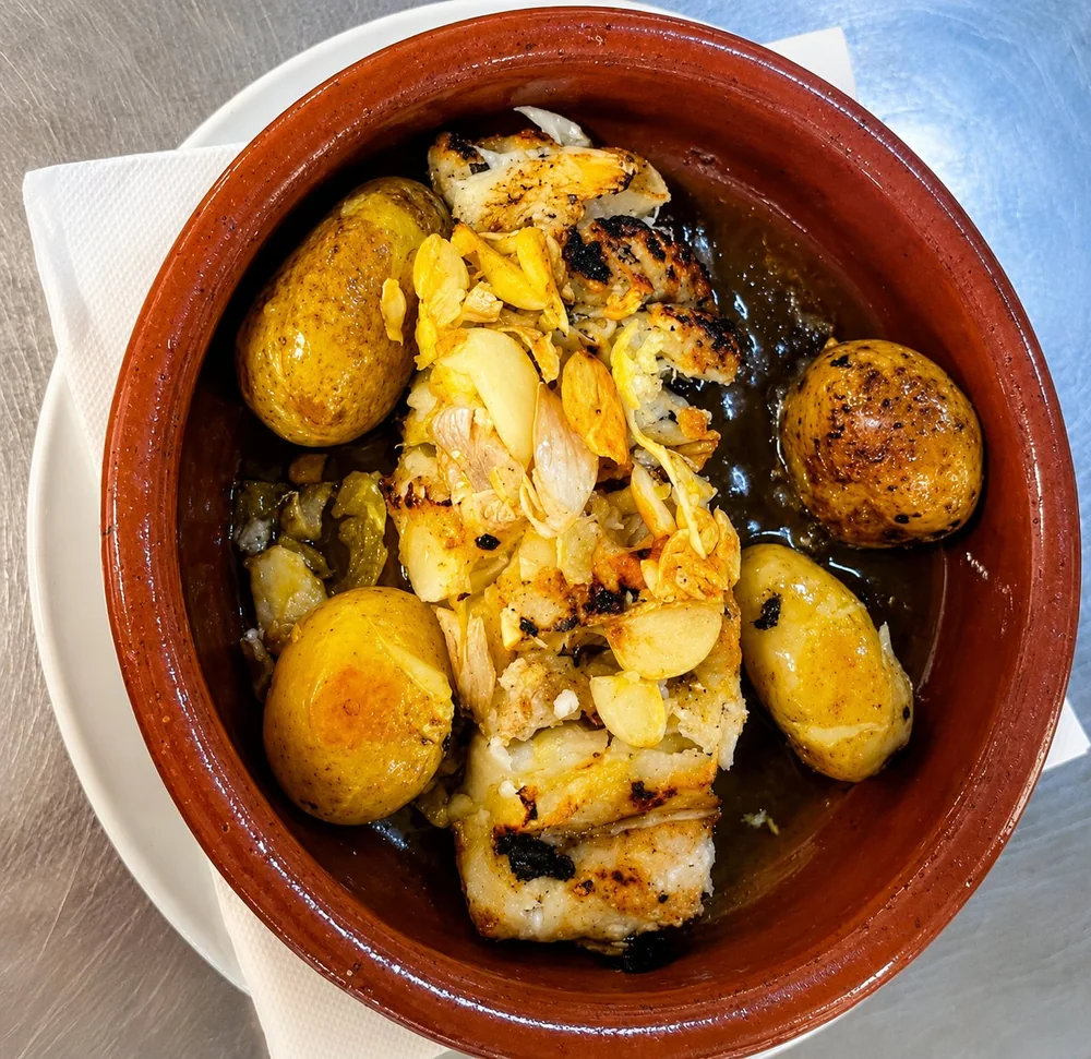 Bacalhau grelhado — Restaurante O Vieira